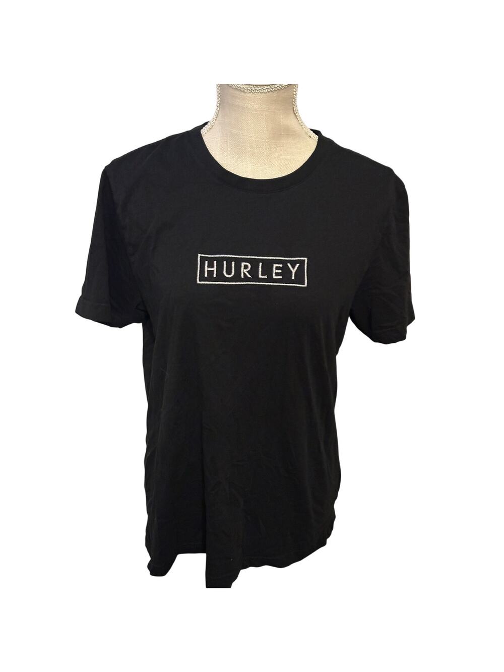 Hurley Black Graphic Tee Men's Size Medium